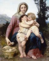 Bouguereau, William-Adolphe - Sainte Famille( The Holy Family)